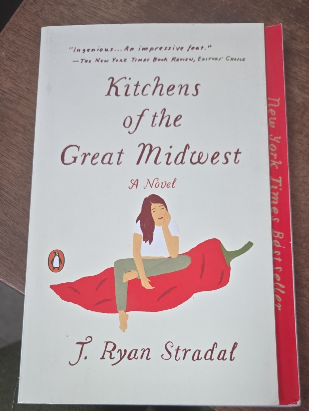 Original Penguin White & Red Paperback Cookbook-